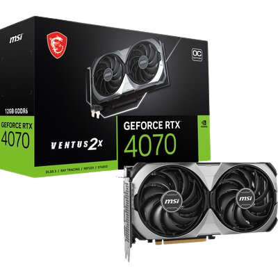 Karta graficzna MSI GeForce RTX 4070 Ventus 2X E1 OC 12GB